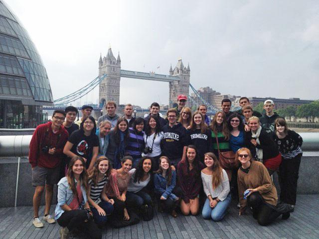 London FYE group at South Bank